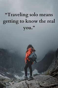 Strong Women Travel Quotes | ansareez1231 Travel Find Yourself Quotes, Travel Dreams Quotes, Alone Is Best, Travel By Yourself, Traveling By Yourself, A Well Traveled Woman, Traveling Alone, Travel Infographic