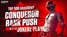 the top 500 possible? conquer rak push with jokerz plays on fortnix