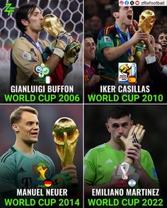 the world cup winners in their respective countries