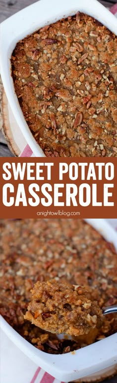 this sweet potato casserole is so good and easy to make