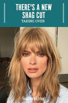 Med Shag Haircut With Bangs, Should Length Shag Hair, Shag Hairstyle With Curtain Bangs, Beach Waves And Bangs, Fine Shaggy Hair, 1970 Shag Haircut For Women, Shag Hairstyles Medium Straight, Classic Shag Haircut For Women, Mid Length Haircut For Fine Hair With Bangs