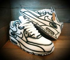 Nike Air Max 90/Custom Painted/WhiteBlack/Ultra/Essential/ID/Force 1/Mens/Womens | eBay Air Max 90s, Painted Nikes, Rare Shoes, Futuristic Shoes, Painted Sneakers, Nike Air Shoes, Nike Air Max For Women, Sneakers Athletic, Custom Nikes