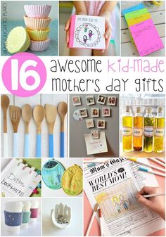 16 awesome kid - made mother's day gifts that are perfect for moms