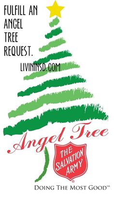 the salvation army angel tree logo