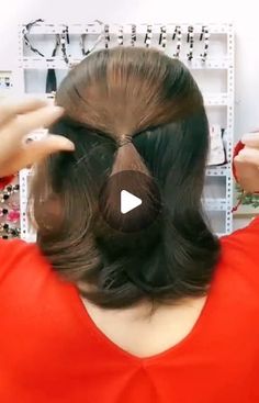 Braids For Medium Length Hair, Short Hair Bun, Hairdos For Short Hair, Short Hair Tutorial, Peinados Fáciles Para Cabello Corto, Bun Hairstyles For Long Hair