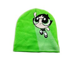 Description: "Powerpuff Girls" graphic beanie hat. Condition: Brand new Color: Green Size: One size (fits most because of the stretchy material) Shipping: Free worldwide economy shipping, with added tracking number (ATTENTION! Delays may occur because of the reduction of worldwide flights and logistics due to the pandemic). Returns: Accepted within 30-day period after the orders are delivered. Please note that the items should be returned in the same condition as they were received. Other: Very limited quantity is available Invader Zim Gir Beanie, Monster Energy Beanie, Green Beanie Cap For Streetwear, Green Beanie For Streetwear, Alien Beanie, Green Fashion Outfits, Novelty Green Beanie Hat, Green Cotton Beanie Cap, Winter Hats Beanie