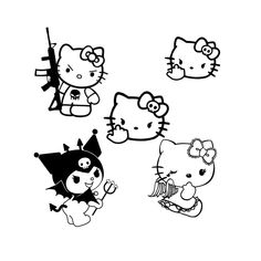 hello kitty coloring pages for kids