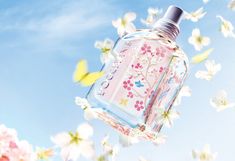 L'Occitane Spring Cherry Eau de Toilette Lotion Organization, Perfume And Lotion, Visual Advertising, Jasmine Perfume, Cosmetic Creative, Creative Advertising Design, Perfume Packaging, Beauty Ad