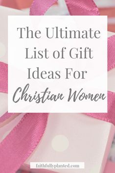 the ultimate list of gift ideas for christian women