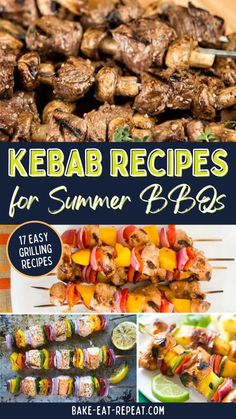 kebab recipes for summer bbqs