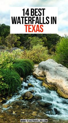 14 Best Waterfalls in Texas Vacations In Texas, Texas Nature, Visit Texas, North America Travel Destinations, Wanderlust Photography, Usa Travel Guide, Lone Star State