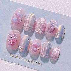 Asian Nails, Blush Nails