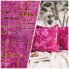 NEW Prince Archibald Novelty Upholstery Burnout Chenille Velvet Fabric in Fuchsia - Fancy Styles Fabric Pierre Frey Lee Jofa Brunschwig & Fils Magenta Decor, Dark And Moody Interiors, Vibrant Fabric, Fabric Styles, Whimsical Furniture, Moody Interiors, Vertical Pattern, Summer Stuff, Piano Room