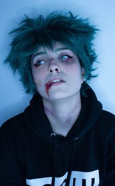 Deku Hair, Bukkit Brown, Izuku Midoriya Cosplay, Cosplay Aesthetic