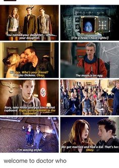 the doctor who is talking to each other about what he's doing in his life