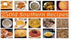 a collage of different food dishes with the words 15 of the best soul food dishes