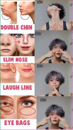 Face Workout Exercises, Slim Your Face, Face Sport, Face Workout, Jawline Exercise, Face Slim, Face Massage Techniques, Your Face