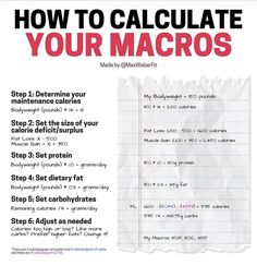 Dieting Plan, Max Weber, Reverse Dieting, Macro Meal Plan, Carb Cycling Diet, Macro Nutrition, Keto Calculator, Macros Diet, Workout Plan For Beginners