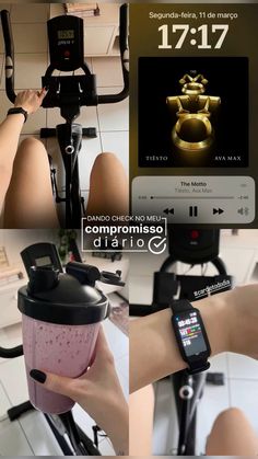 Projeto cardio todo dia / aeróbico do dia / sppining gym / treino em casa / treino de bike / story de treino / story criativo academia / treino pago / treino do dia / fitness girl Gym Story Instagram, Fitness Girl, Workout Attire