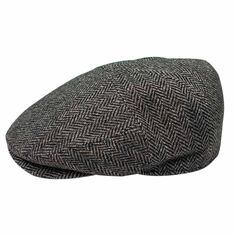 The flat cap, traditionally made of wool or tweed, has many advantages. Once worn by British and Irish farmers in the countryside, the flat cap has cycled through all social classes to become the burgeoning fashion accessory it is today. Enter the Wool Herringbone Flat Cap from Saint Martin — a flat cap that offers incredible value at a competitive price. The Herringbone Flat Cap A flat cap features soft fabric construction and a short, rounded front brim. Flat caps are constructed in two different ways, both of which feature a single-piece flat structure. Saint Martin is a reputable hat manufacturer that has been in business for decades. The brand's credibility for meticulous, high-quality construction is unparalleled. Product Description Featuring a comfortable sweatband, lined interior Outback Hat, Mens Hats Fashion, Hat Stores, Baby Girl Hats, Boy Hat, Leather Hats, Flat Cap, Saint Martin, Hat Shop