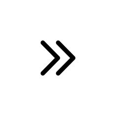 two arrows pointing in opposite directions on a white background