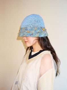 - Color block design- Knitted bucket hat- Multi color wood beads detailMeasurements(in.)- Hat circumference: 22.0- Height: 9.0- Brim: 3.1Composition- Fabric: 50% Cotton, 50% Linen Designer- Made in Korea- by MISU A BARBE- Style# 300940486 Designer Bucket Hats, W Concept, Cat Necklace, Beach Inspired, Crochet Hat, New Hobbies, Wood Beads, Bucket Hat, Color Block