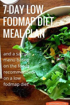 This is a detailed meal plan for a Low FODMAP diet. What to eat, shopping list, what not to eat and a sample FODMAP diet plan and menu for one week. | https://dietingwell.com/low-fodmap-diet-meal-plan-menu/ 1200 Calorie Diet Meal Plans, Fodmap Diet Plan, 1000 Calorie, Desserts Keto