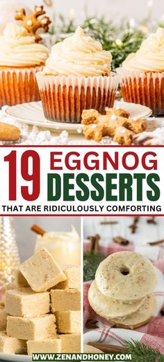 eggnog desserts that are ridiculously comforting and easy to make at home