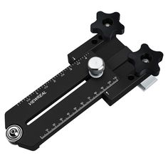 an angle finder is shown on a white background with clippings for measuring