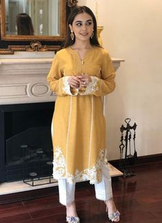 Kurta Designs Neck Design, Kurta Designs, Everyday Fashion, Latest Fashion, Tunic Tops, Lace, Sleeves, Fashion Design, Instagram Churidar, Kurti, Sleeve Designs, Affordable Fashion, Kimono Top, Cover Up, Stylish, Lace, Fabric #fashiontrend #gota #dresses #women #trendydress #pakistanidresses #pakistanidress #gotawork #workdresses #workdress Western Dresses, Affordable Fashion, Frocks, Simple Designs, Kurti, Latest Fashion Trends, Kimono Top, Dress Shoes, Dresses For Work Elegant Cotton Dress, Kurti Designs Party Wear, Kurta Designs Women, Simple Pakistani Dresses, Embroidery Suits Design