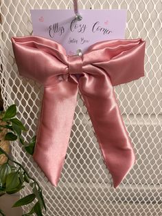 Add a playful touch to your outfit with our Light Pink Satin Bow! Made with a 4" light pink satin bow and a strong alligator clip, this bow is perfect for holding back hair or adding a pop of color to any ensemble. The 6 inch ribbon tails add a fun and flowy element to this unique accessory. Satin Bow, Barrette Clip, Pink Satin, Accessories Unique, Winchester, Alligator, Light Pink, Color Pop, Hair Accessories