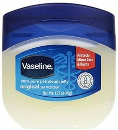 You are Buying a brand New And Factory Sealed 100% Vaseline Petroleum Jelly Blue Seal 1.7 Ounce (12 Pieces) (50ml) by Vaseline                                                               Product description Size:Pack of 12 Vaseline Petroleum Jelly Jar Provides visible relief of dry skin when used regularly. Offers soothing protection for minor burns. Protects skin from wind burn and chapping. Protects minor cuts scrapes & burns Moisturizes to heal dryness Skin protectant Use it daily all over Vaseline Original, Beauty Hacks Lips, Petroleum Jelly, Jelly Jars, Unwanted Hair Removal, Unwanted Hair