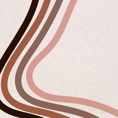 an abstract background with wavy lines in shades of brown, pink and beige on white