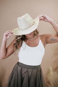 A coastal cowgirls dream straw hat! Perfect straw hat to dress up any outfit for a more coastal cowgirl aesthetic! Packaged with love and shipped from our warehouse in Wilmington, Ohio Ivory Gifts, Coastal Cowgirl Aesthetic, Cow Hoodie, Bohemian Cowgirl, Cowgirl Aesthetic, Cow Shirt, Coastal Cowgirl, Everyday Chic, Cowrie Shell