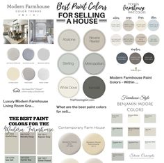 the best paint colors for your house and what they are used in them to decorate it