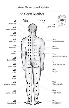 Punkty Spustowe, Traditional Chinese Medicine Acupuncture, Meridian Acupuncture, Acupuncture Points Chart, Tcm Traditional Chinese Medicine, Acupressure Therapy, Massage Therapy Techniques, Reflexology Chart, Great Mother