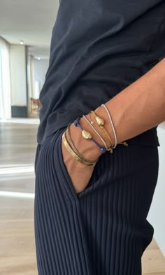 Men Stacked Bracelets, Mens Jewelry Inspiration, Men Handmade Bracelet, Mens Simple Jewelry, Mens Aesthetic Accessories, Men Style Accessories, Men’s Accessories 2024, Gold Jewelry Fashion Men, Men Ring Stack