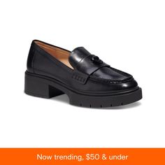 in stock Chunky Loafer, Loafers Online, Platform Loafers, Denim Blazer, Wedge Pumps, Coach Shoes, Pump Sandals, Sunglasses Branding, Lug Sole