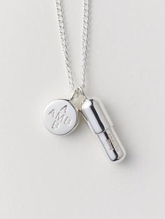 Weird Jewelry, Solid Perfume, Jewelry Inspo, Accessories Jewelry, Best Makeup Products, Jewelry Inspiration, Charm Necklace, Womens Necklaces, Silver Jewelry