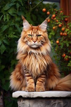 Maine Coon portrait Rabbits, Dogs