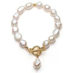 PRICES MAY VARY. Fashion Design: Baroque pearl bracelets use freshwater cultured pearls to ensure their luster, quality, and color, suitable for various occasions Material: Freshwater pearls with natural irregular baroque shape. 18K gold plated buckle. Safe for skins, hypoallergenic, nickel-free, lead-free Size: Length: Each pearl Width: 8-9mm, chain length: 7.8inches Perfect gift: Lovely gift for girlfriends, wife, daughter, mother, sister, best friends or any special people in your life. Also Gold Baroque Pearl Bracelet With Pendant, Bracelets Pearl, Pearl Bracelets, Daughter Mother, Pearl Bangle, Freshwater Pearl Bracelet, Broken Chain, Freshwater Cultured Pearls, Sister Gifts