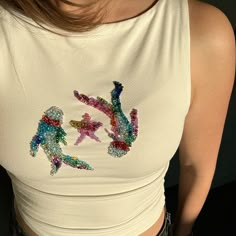 Embroidered Fish, Beaded Shirt, Fish Shirt, Bead Embroidery Patterns, Bead Embroidery, Embroidery Art, Beaded Embroidery, Diy Clothes, Embroidery Patterns