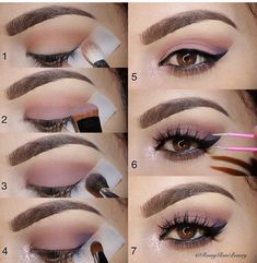 Revolution Eyeshadow, Tutorial Eyeshadow, Eyeliner Tips, Video Makeup, Beauty Make-up, Eye Makeup Steps, Makijaż Smokey Eye, Pinterest Makeup, Makeup Step By Step