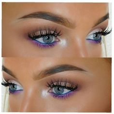 Toofaced Palette, Colored Liner, Unicorn Eyes, Unicorn Lashes, Eyeliner Tips, Mascara Set, Unicorn Makeup, Beauty Make-up