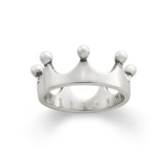 Buy Princess Crown Ring for USD 88.00 | James Avery Princess Crown Ring, James Avery Rings, Crown Ring Princess, Silver Crown Ring, James Avery Jewelry, Princess Ring, Silver Crown, Crown Ring