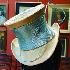 Spool Of Thread, Stephen Jones, Steampunk Hat, Creative Costumes, Cosplay Diy, Steampunk Costume