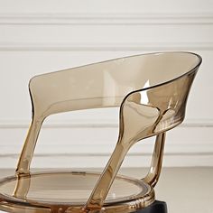 a chair that is sitting on top of a table