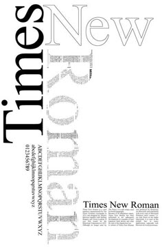 the cover of times new roman