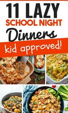 11 lazy school night dinner ideas that are kid approved