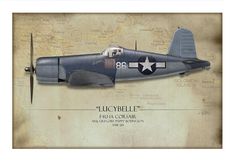 Pappy Boyington F4U Corsair by Artist Craig Tinder This Side-View Profile Fine Art Print illustrated by Artist Craig Tinder is printed on a heavy, luster substrate and is fade-resistant with an astonishingly high resolution to bring out rivet-level details. Choose from 4 Different Paper Sizes and 2 Background Styles: A) Paper Print - 12" x 8" (30.5 cm x 20.3 cm) B) Paper Print - 18" x 12" (45.7 cm x 30.5 cm) C) Paper Print - 24" x 16" (60.9 cm x 40.6 cm) D) Paper Print - 30" x 20" (76 cm x 50.8 Wwii Maps, Black Sheep Squadron, Aviation Careers, F4u Corsair, Custom Plaques, Military Artwork, Map Background, Jolly Roger, Aviation Art